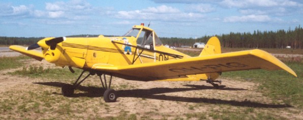 Kuopion ilmailuyhdistyksen Piper PA-25 Pawnee